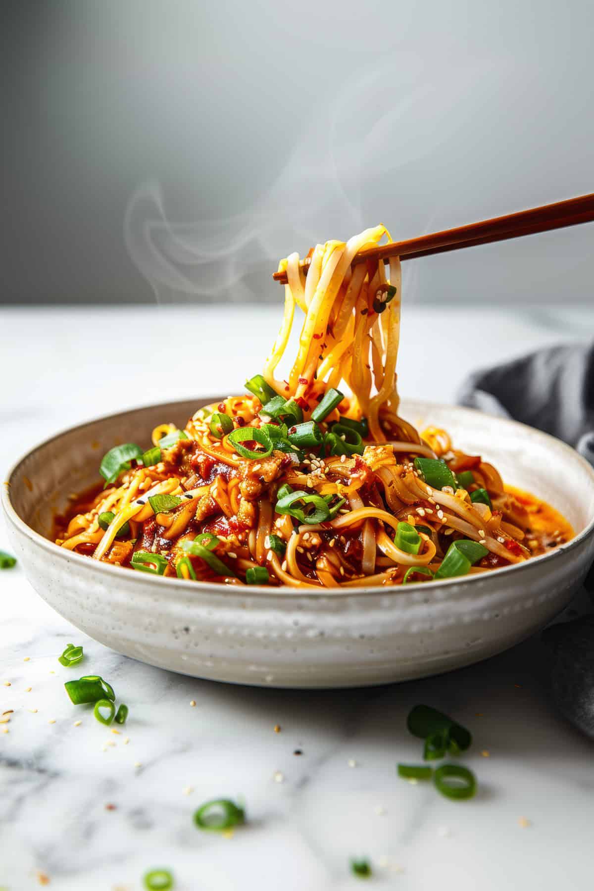 Szechuan Chicken Noodles