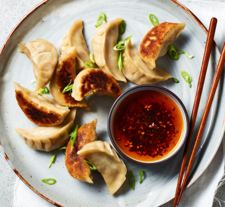 Pan Sizzled Gyoza